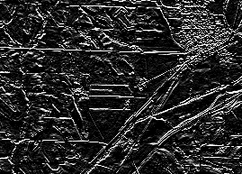 Sobel horizontal result Sobel horizontal result